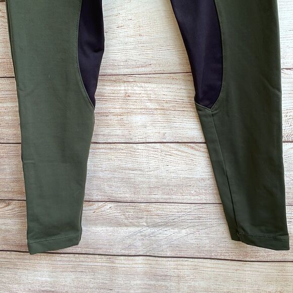 KIRAGRACE RIDING LEGGINGS IN OLIVE GREEN - Picture 4 of 7